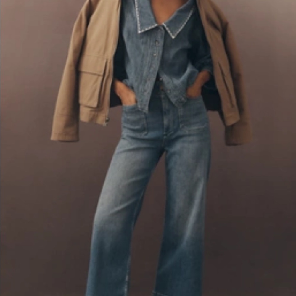 Anthropologie Maeve Colette  Wide Leg Jeans